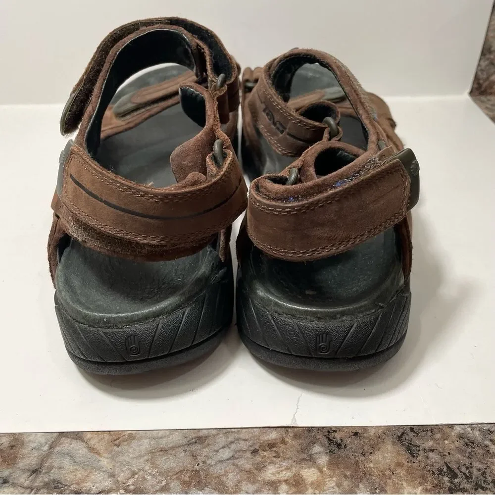 Teva Brown Velcro Outdoor Athletic Sandals